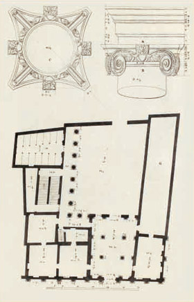 Palazzo Barbaran da Porto, piantina