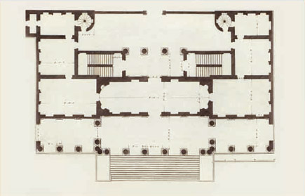 Palazzo Chiericati, piantina